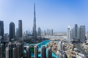 Modern villa exterior captured by a professional real estate photographer in Dubai